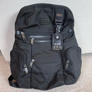 Preowned Tumi backpack Black Alpha Bravo Knox
